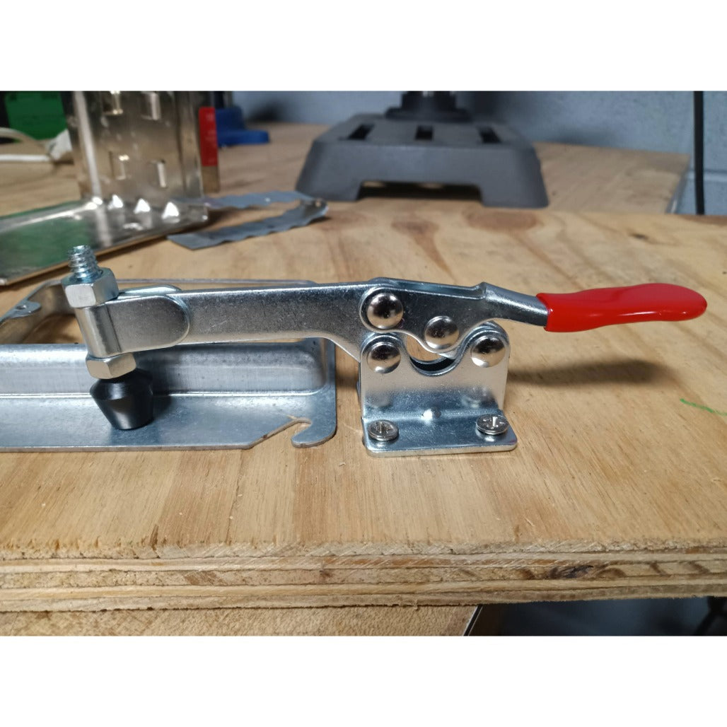 200LB SOLID BAR FLG BASE HORIZONTAL CLAMP - 60180 - Shop-Force