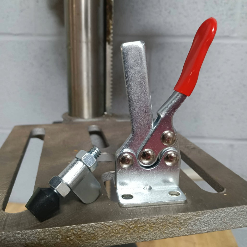 200LB SOLID BAR FLG BASE HORIZONTAL CLAMP - 60180 - Shop-Force
