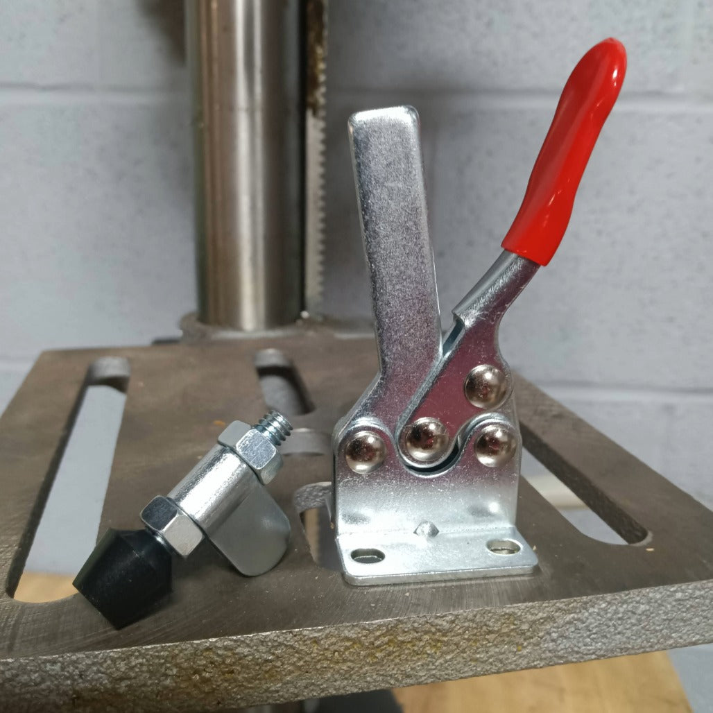 200LB U-BAR STRAIGHT BASE HORIZONTAL CLAMP - 60200 - Shop-Force
