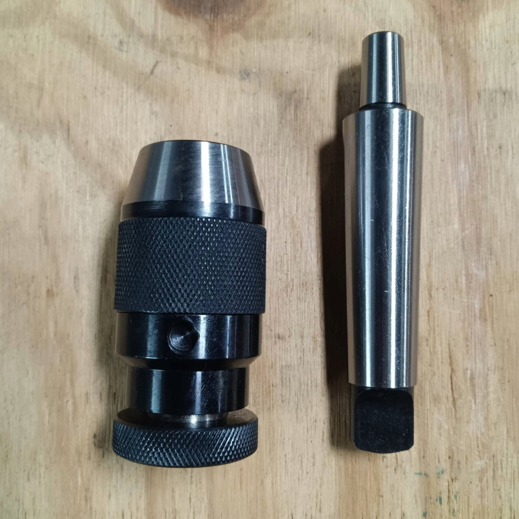 A0008 Morse Taper Drill Chuck Arbor with Tang image 5