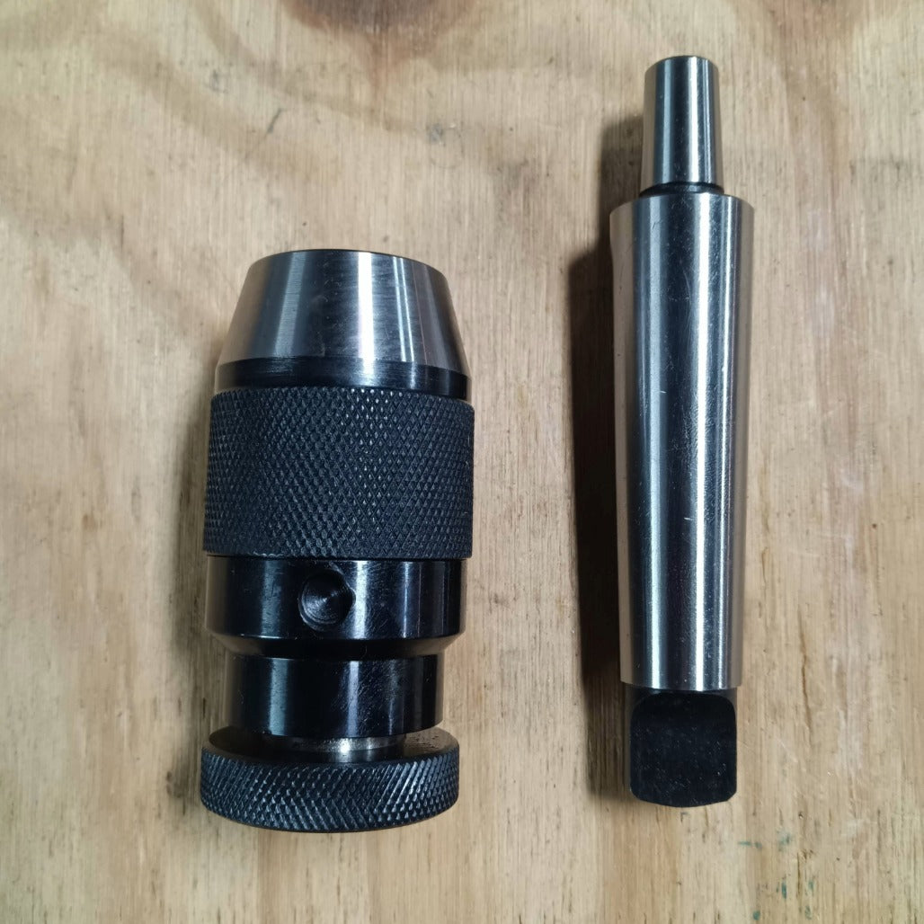 A0008 Morse Taper Drill Chuck Arbor with Tang image 5