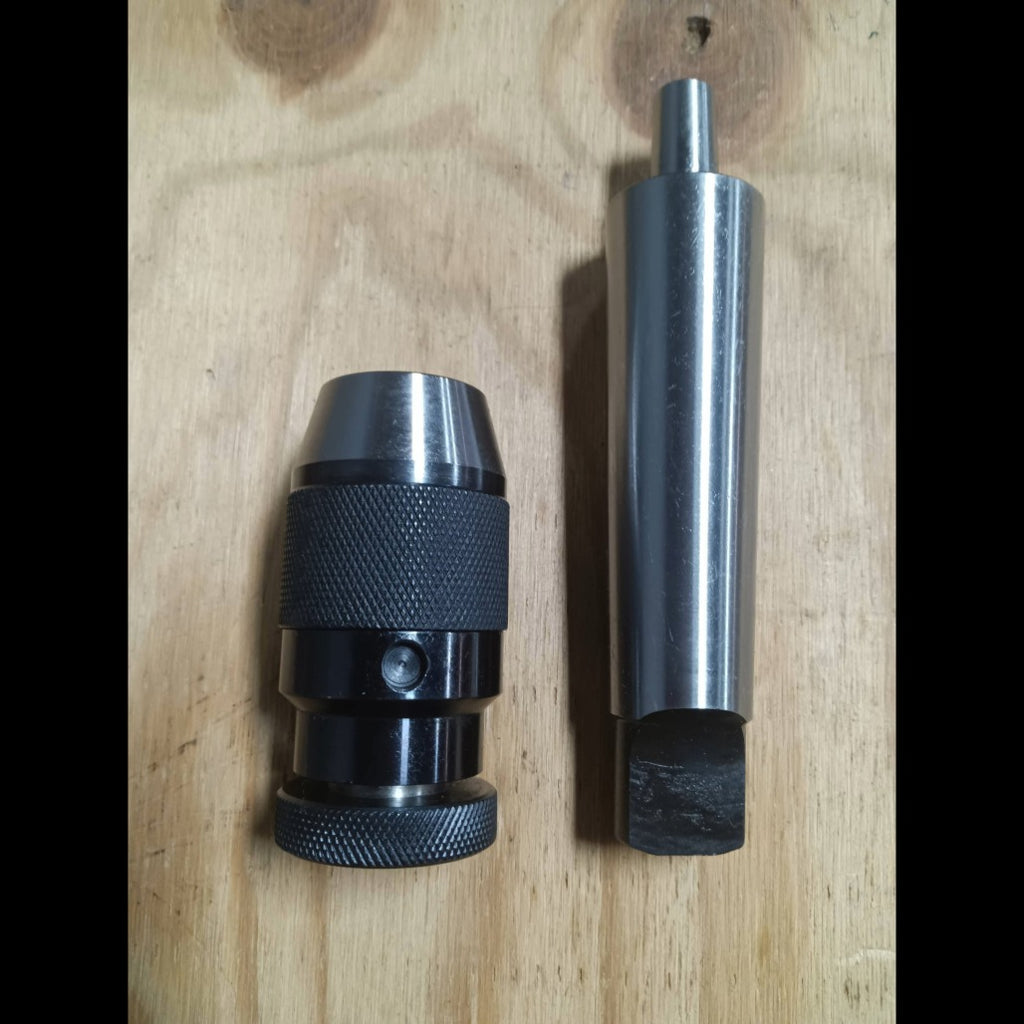 A0015 Morse Taper Drill Chuck Arbor with Tang image 5