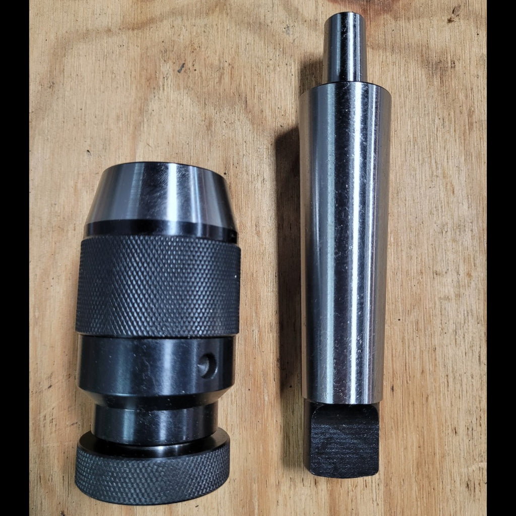 A0019 Morse Taper Drill Chuck Arbor with Tang image 5