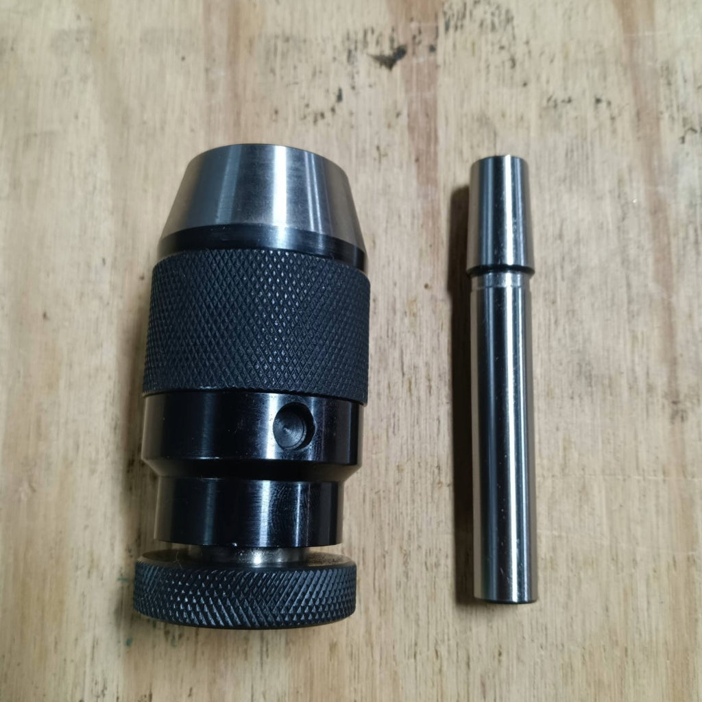 A0028 Straight Shank Drill Chuck Arbor Ground Shank image 5