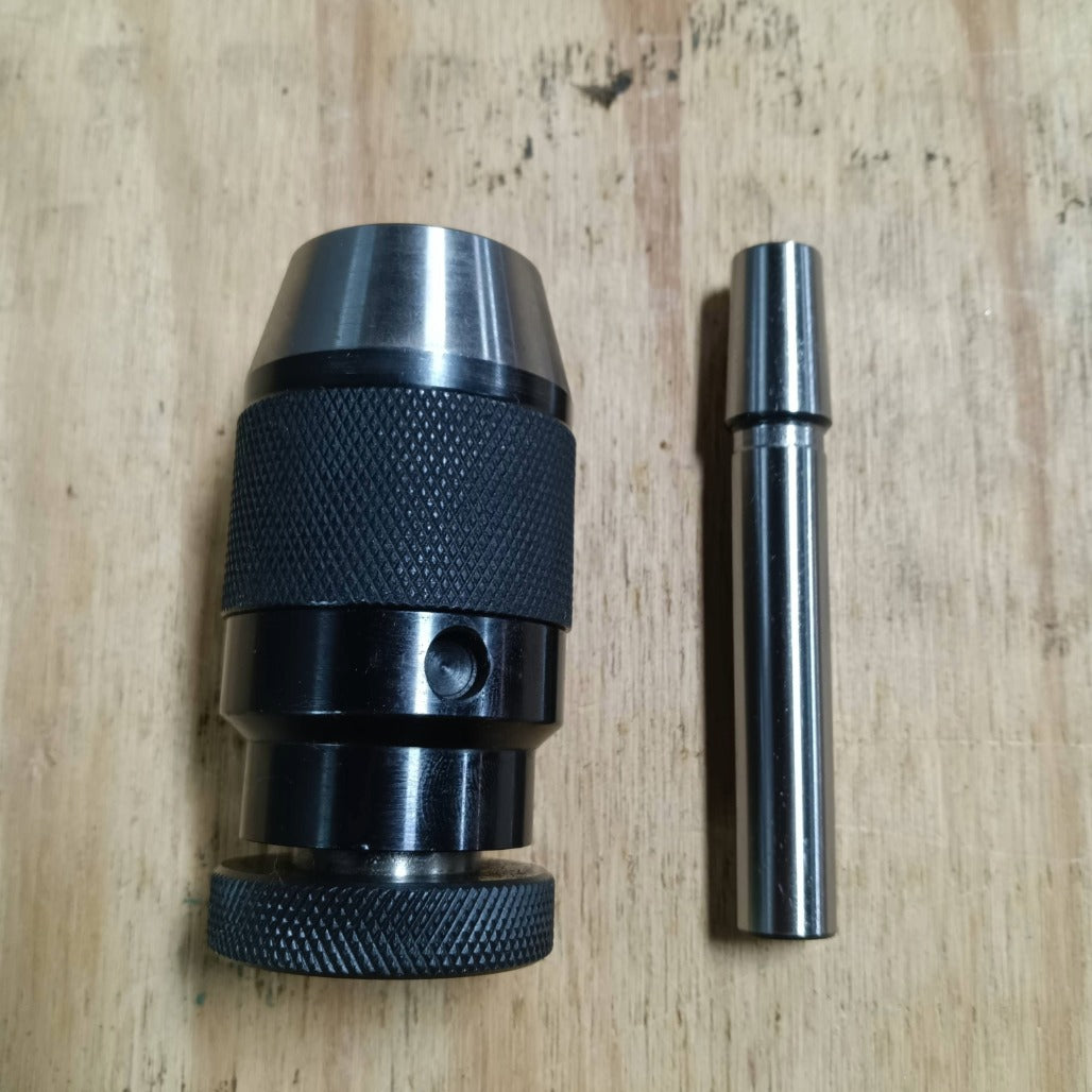 A0028 Straight Shank Drill Chuck Arbor Ground Shank image 5