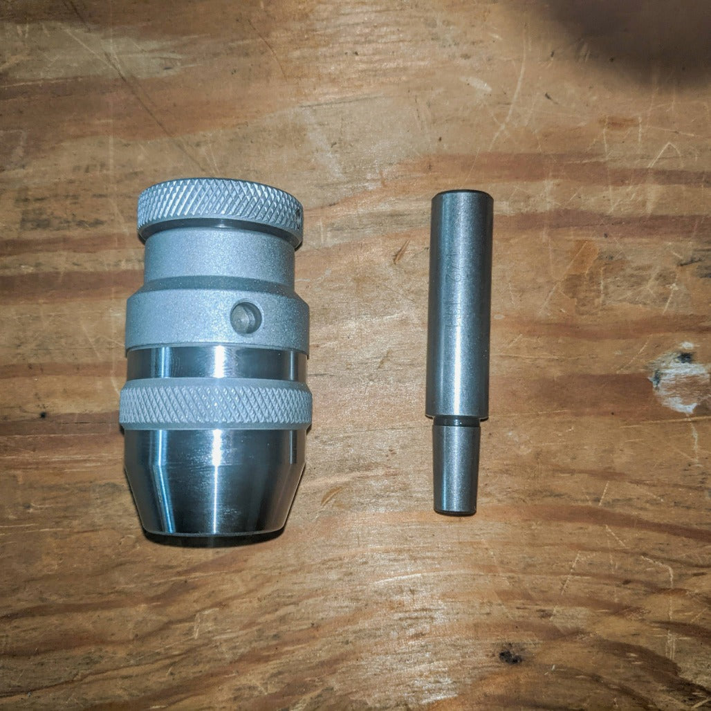 A0029 Straight Shank Drill Chuck Arbor Ground Shank image 5