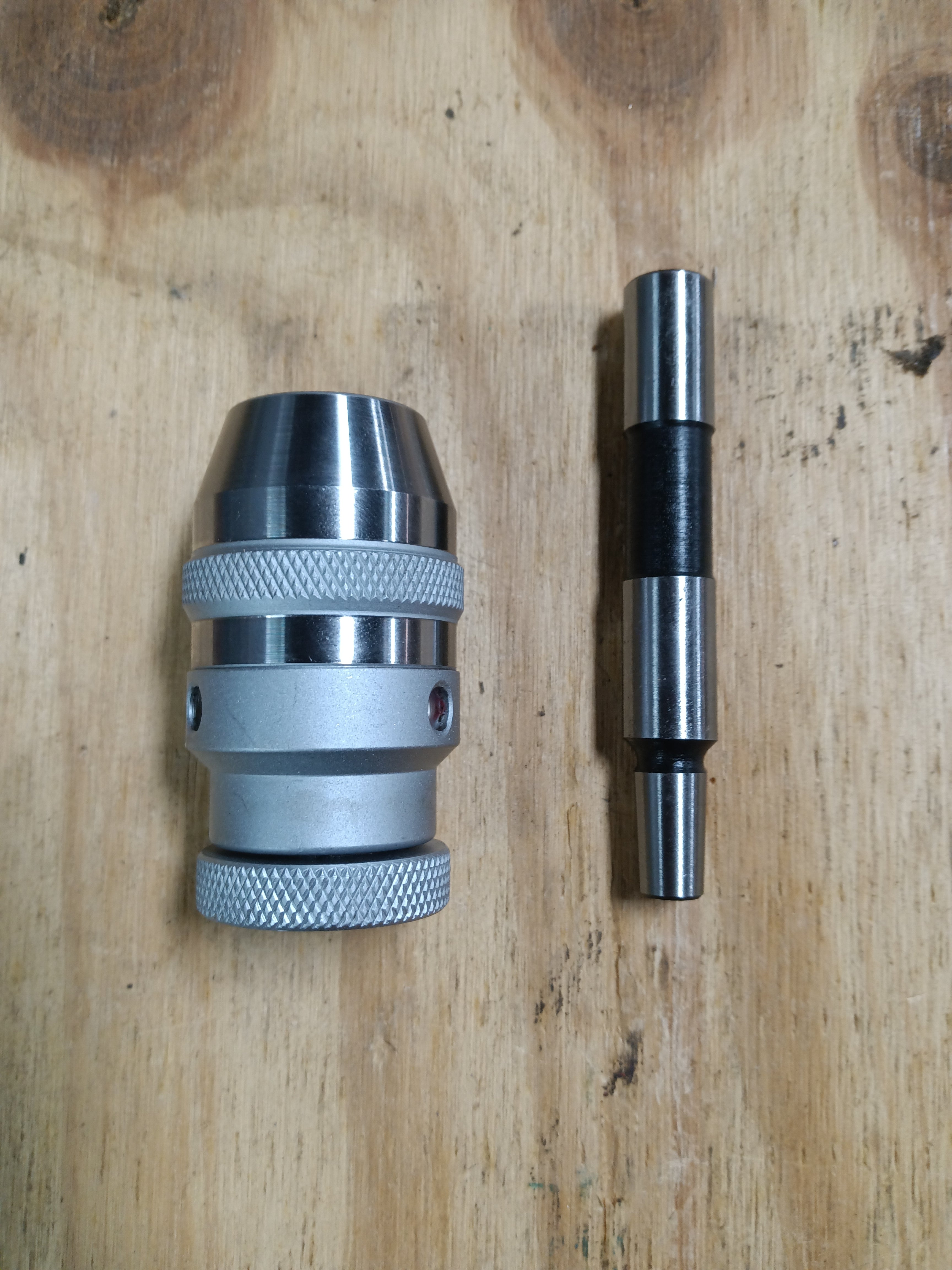 Shop-Force 1/2" to JT1 Straight Shank Arbor - Partially Ground - A00P29