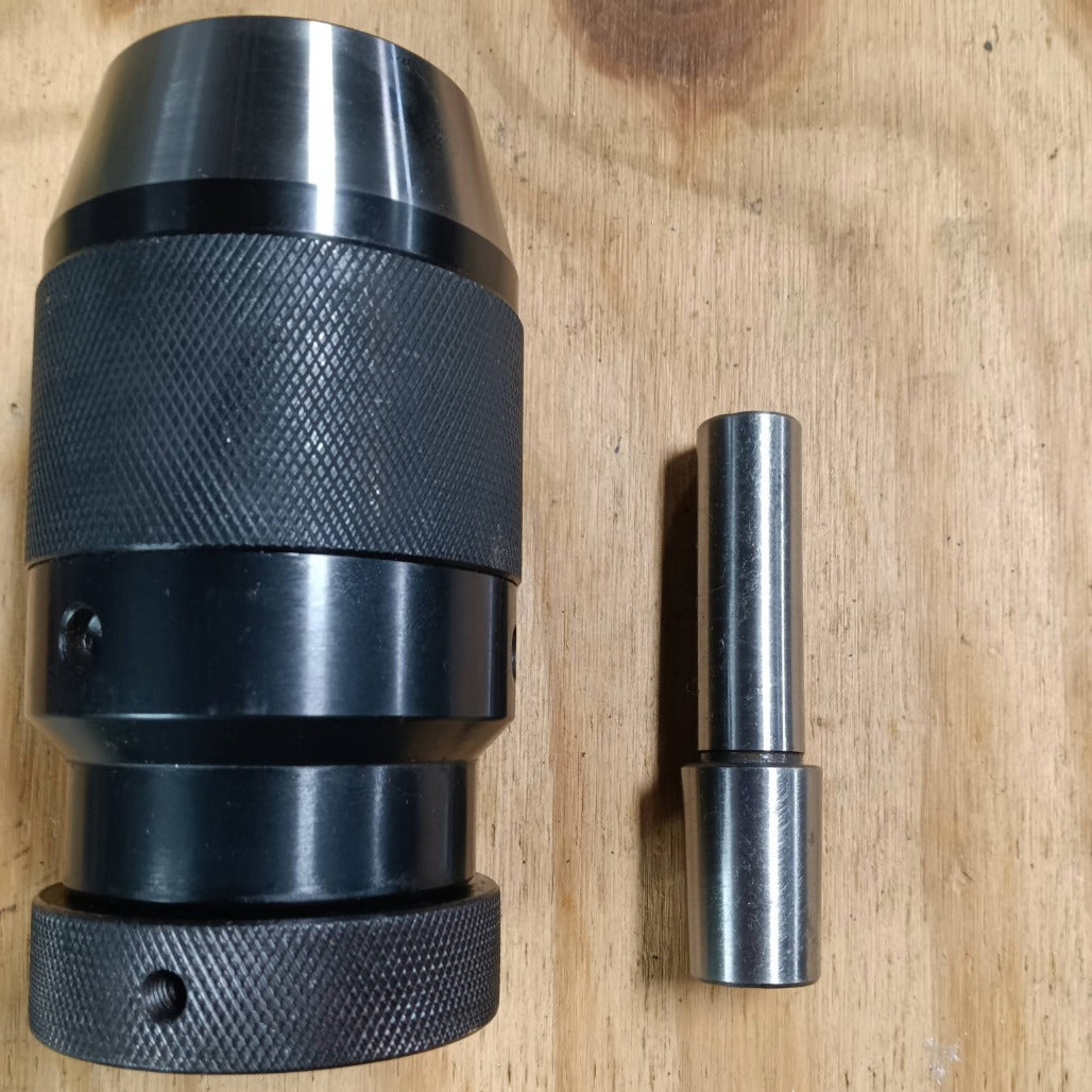 A0030 Straight Shank Drill Chuck Arbor Ground Shank image 5