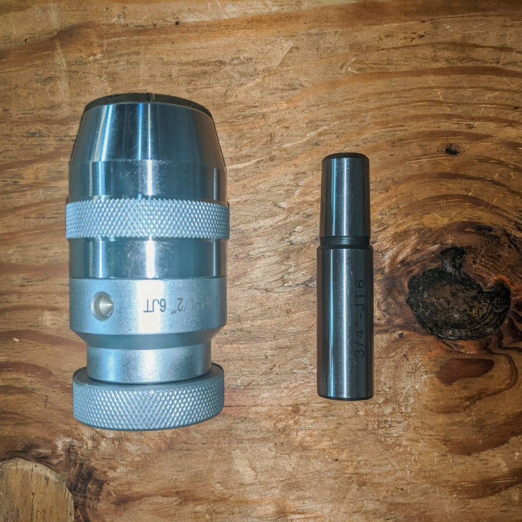 A0032 Straight Shank Drill Chuck Arbor Ground Shank image 5