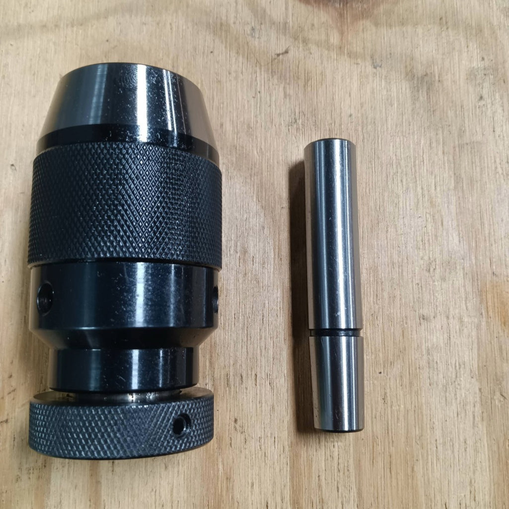 A0033 Straight Shank Drill Chuck Arbor Ground Shank image 5