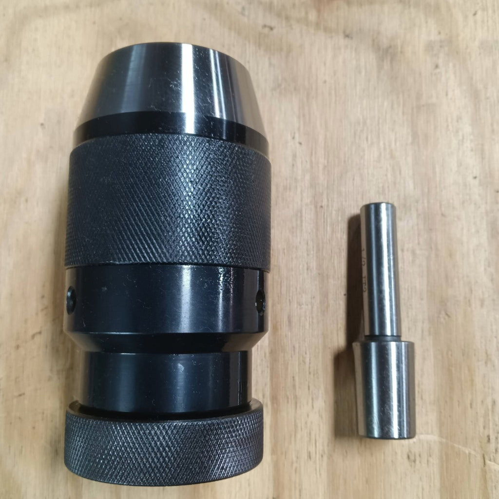 A0035 Straight Shank Drill Chuck Arbor Ground Shank image 5