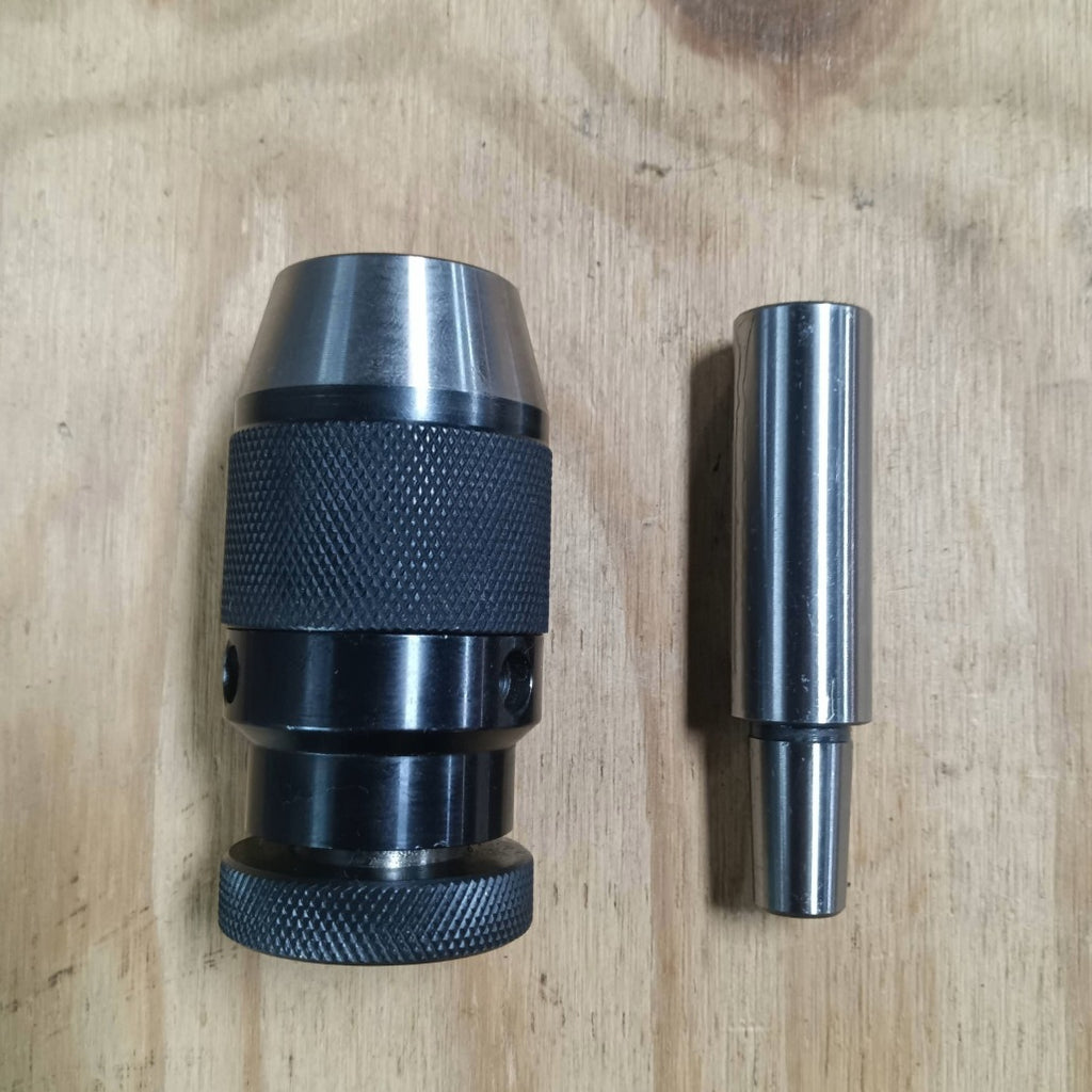A0036 Straight Shank Drill Chuck Arbor Ground Shank image 5