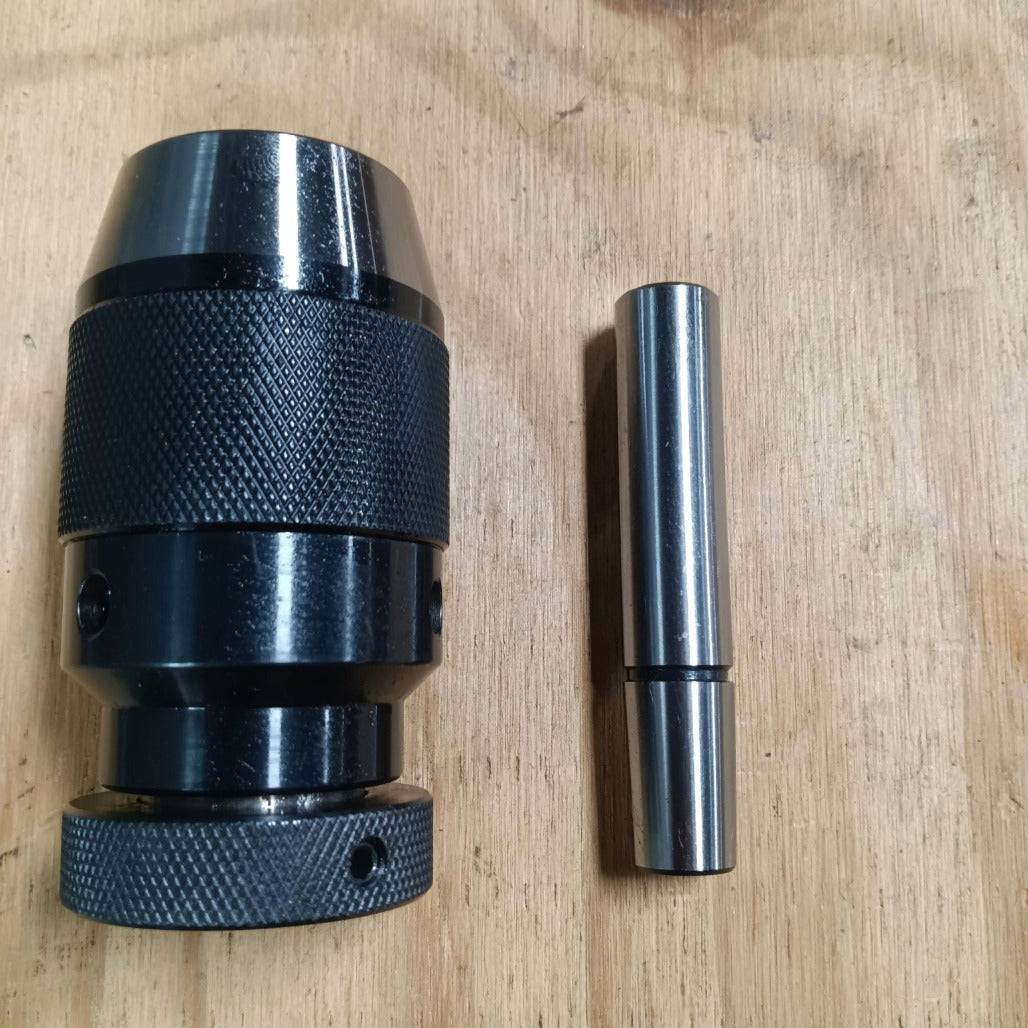 A0039 Straight Shank Drill Chuck Arbor Ground Shank image 5