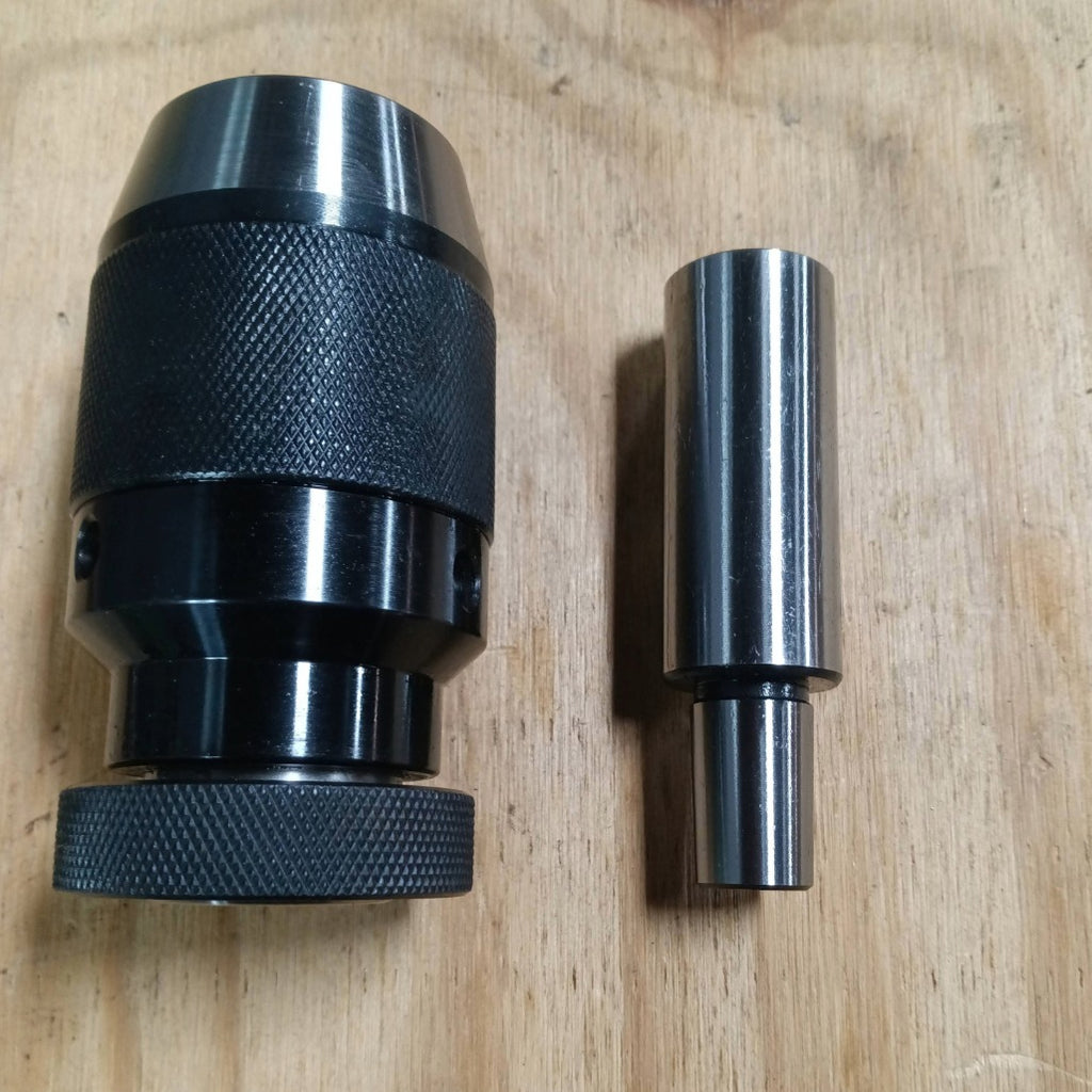 A0040 Straight Shank Drill Chuck Arbor Ground Shank image 5