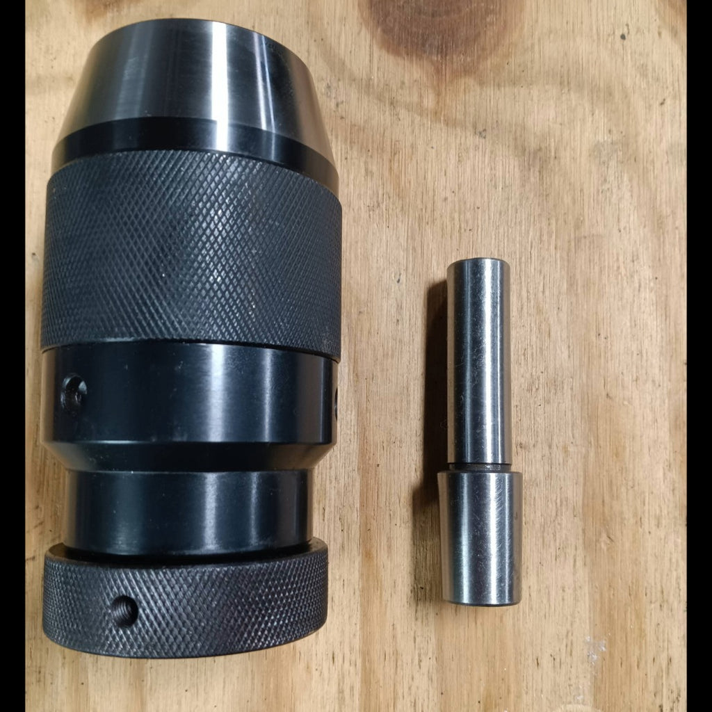 A0044 Straight Shank Drill Chuck Arbor Ground Shank image 5