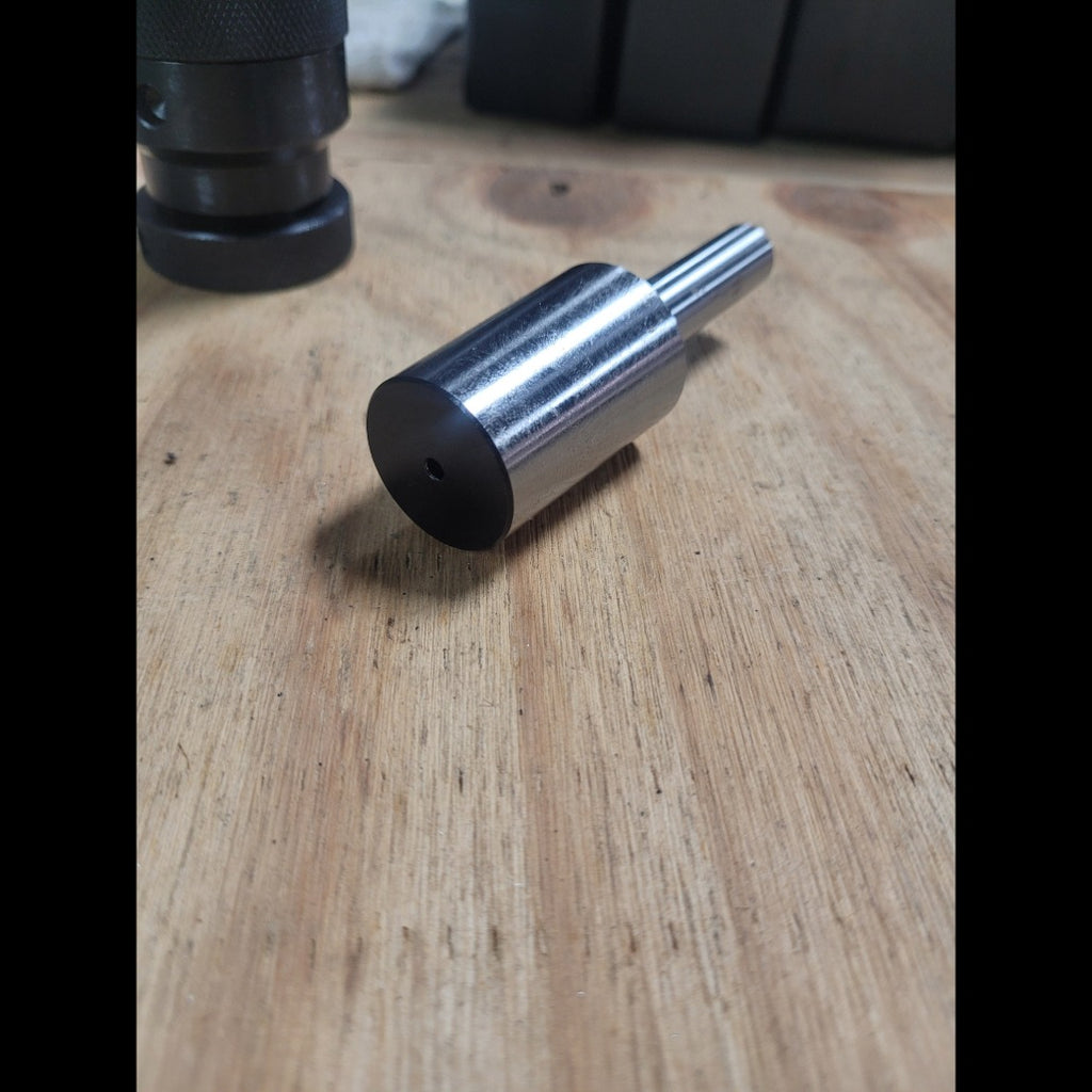 A0048 Straight Shank Drill Chuck Arbor Ground Shank image 4