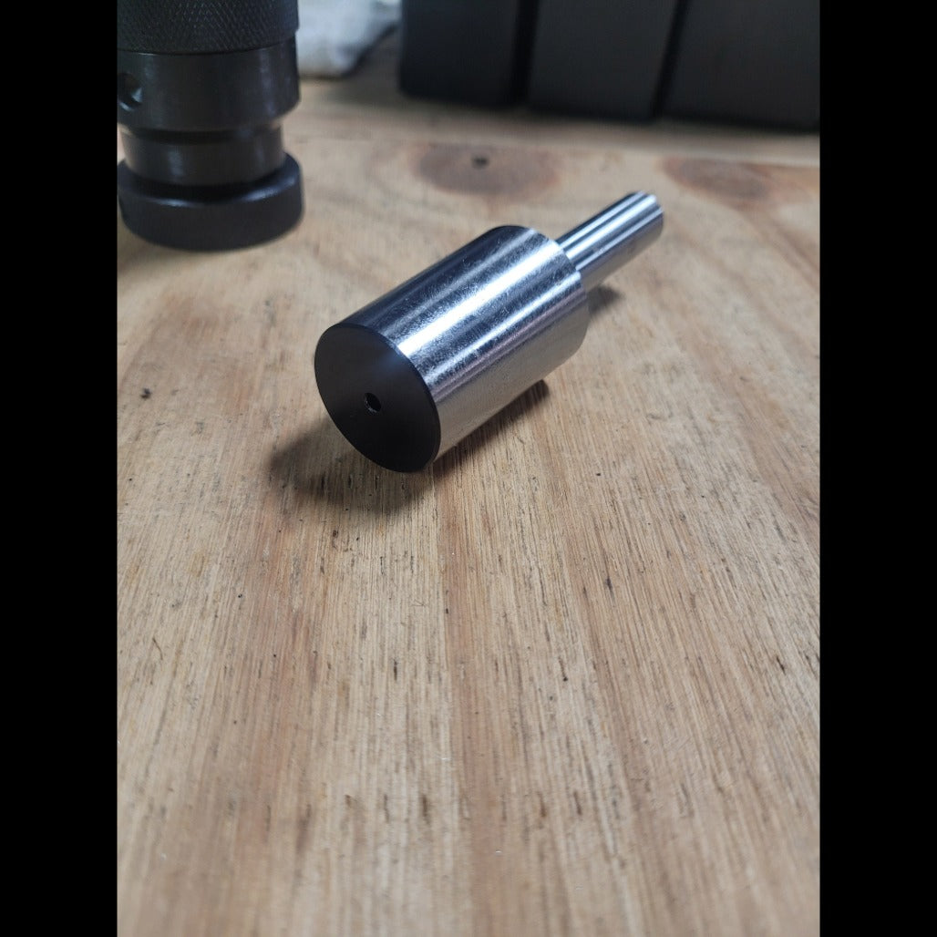 A0048 Straight Shank Drill Chuck Arbor Ground Shank image 4