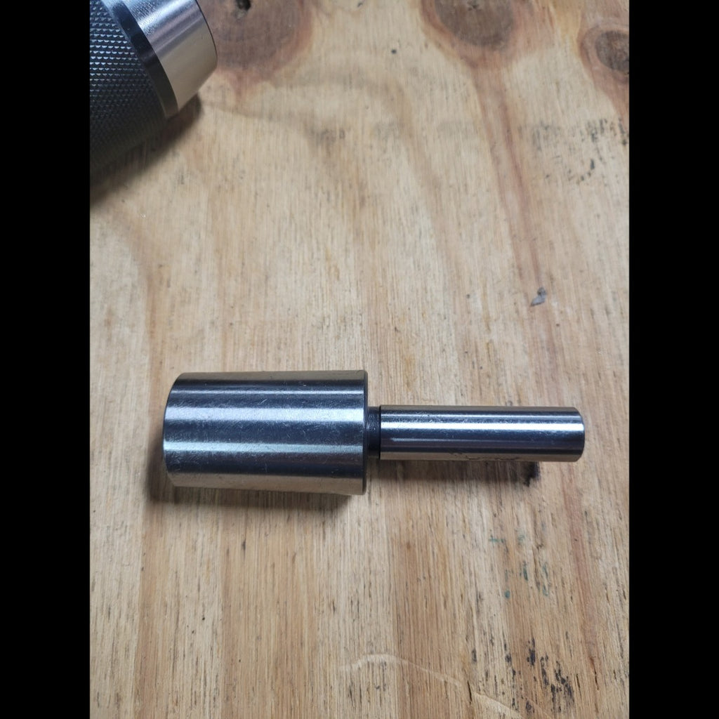 A0048 Straight Shank Drill Chuck Arbor Ground Shank image 5