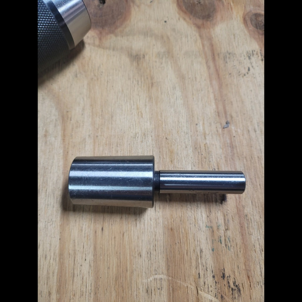 A0048 Straight Shank Drill Chuck Arbor Ground Shank image 5