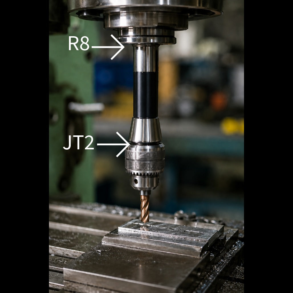 A0051 R8 Drill Chuck Arbor image 4