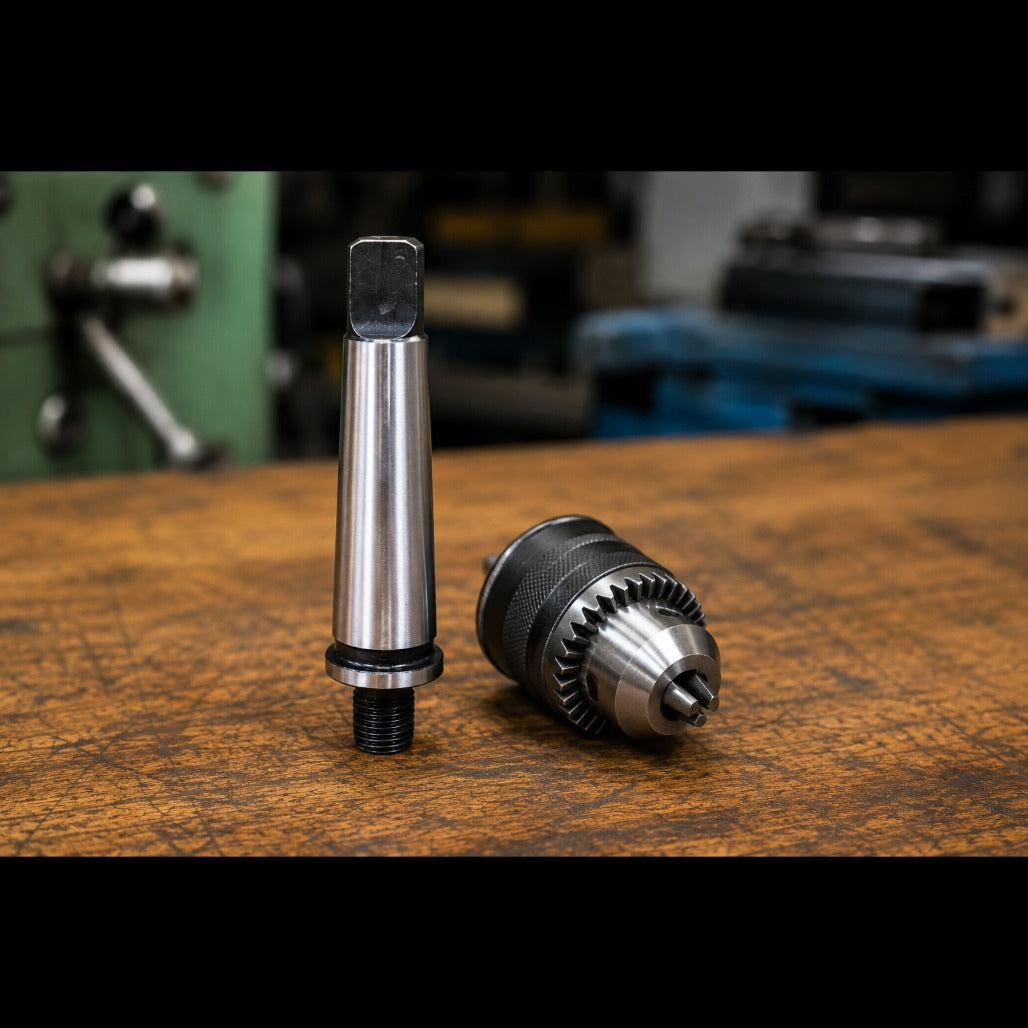 A0055 Morse Taper Threaded Drill Chuck Arbor image 4