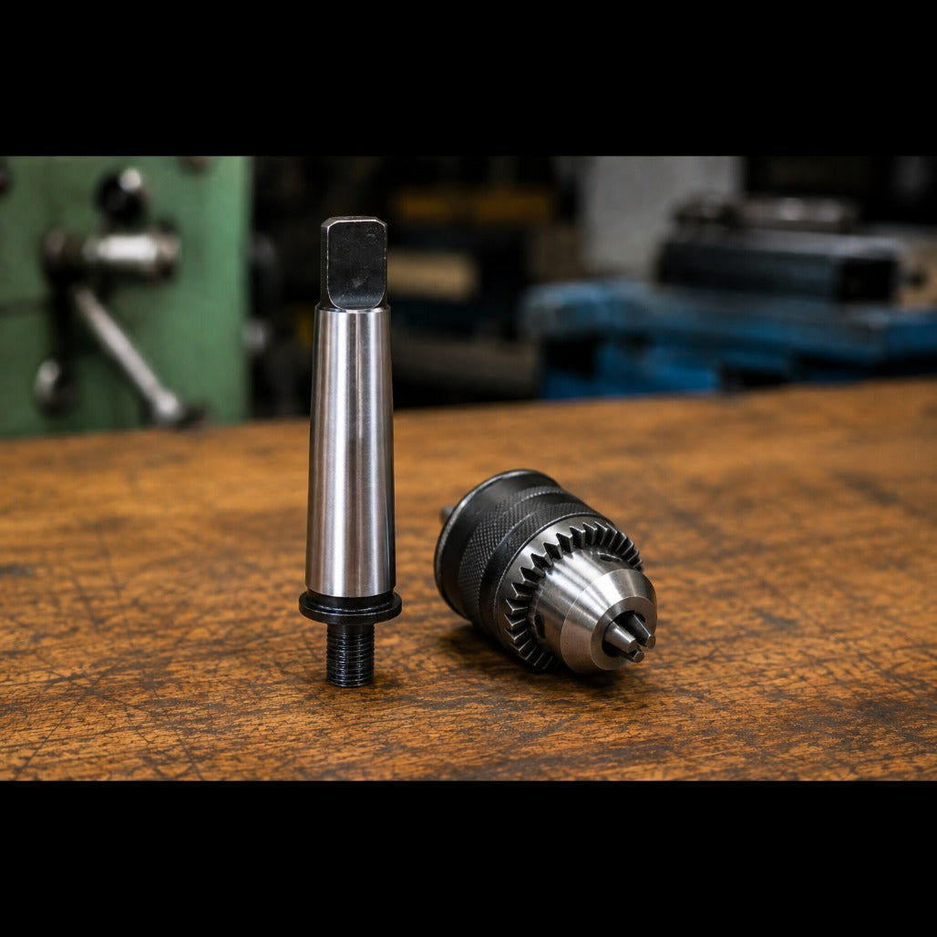 A0056 Morse Taper Threaded Drill Chuck Arbor image 4