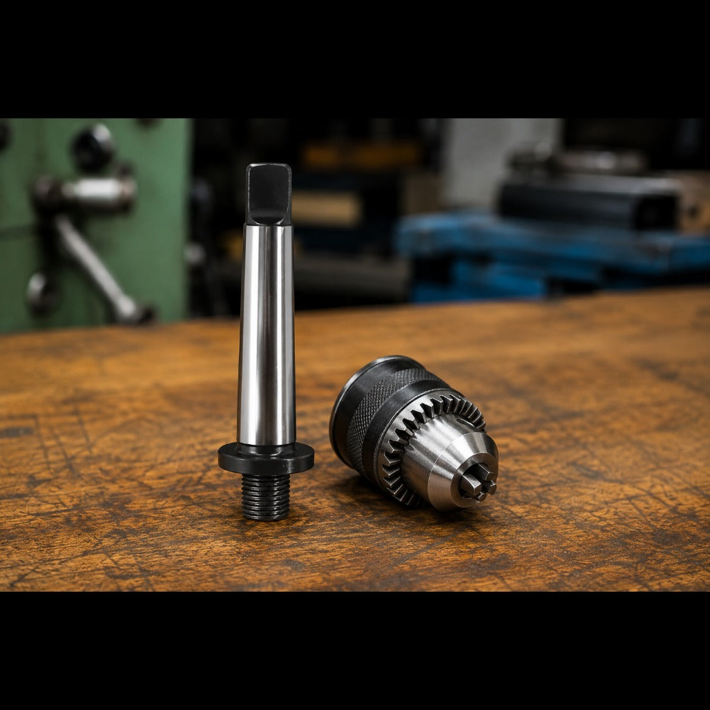 A0057 Morse Taper Threaded Drill Chuck Arbor image 4