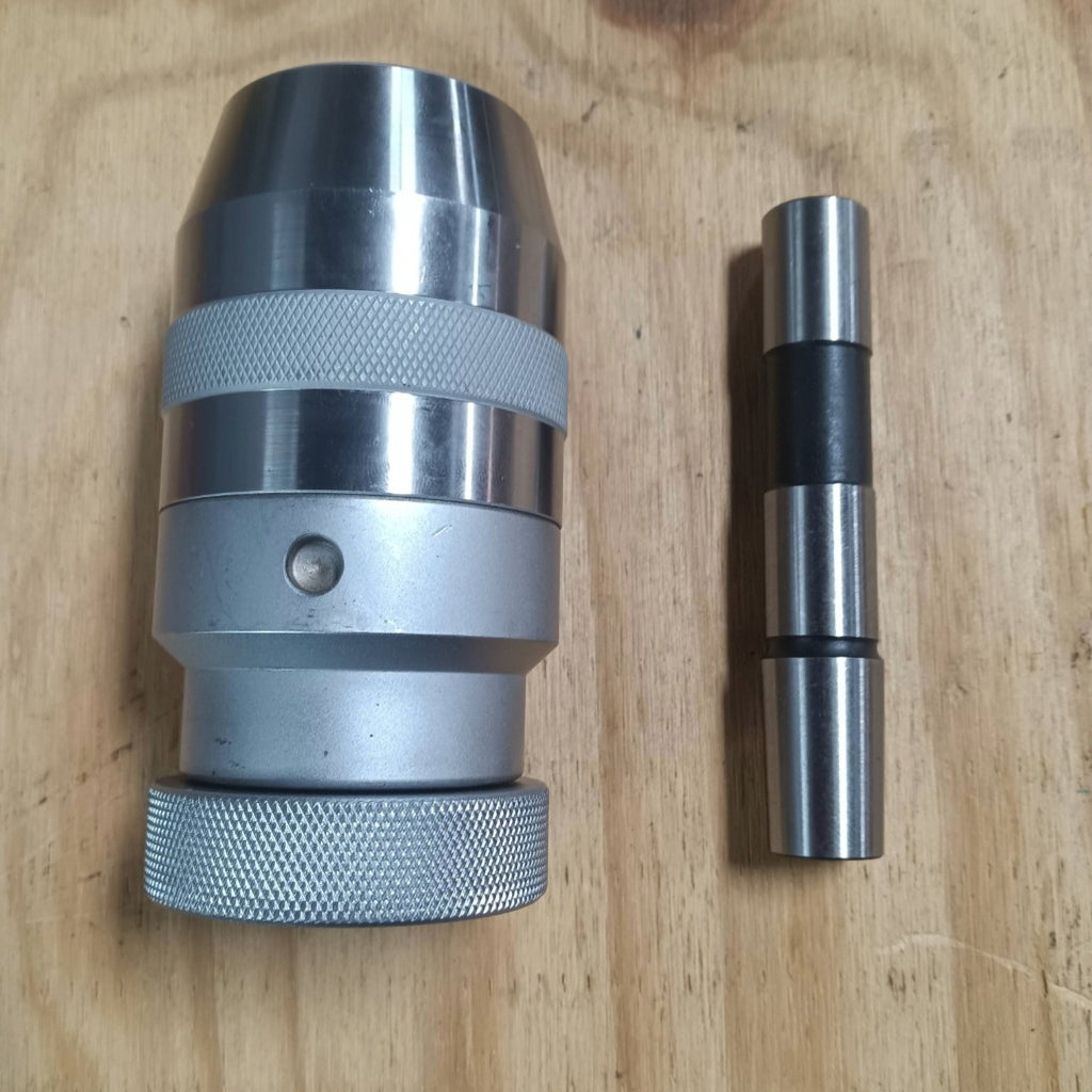 A00P30 Straight Shank Drill Chuck Arbor Partially Ground Shank image 5