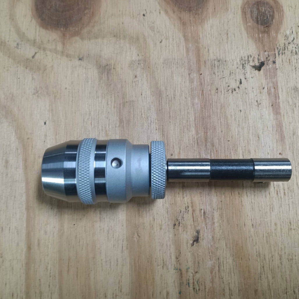 A00P31 Straight Shank Drill Chuck Arbor Partially Ground Shank image 4