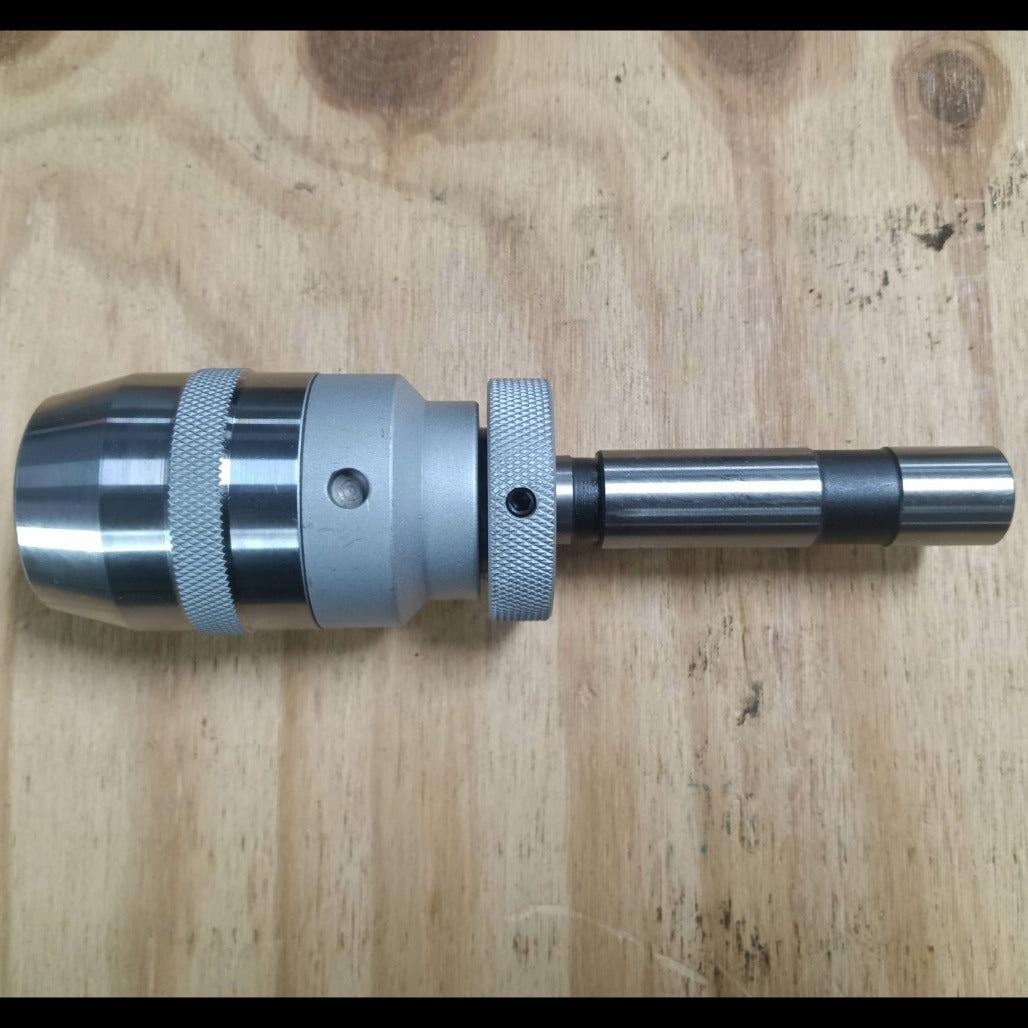 A00P32 Straight Shank Drill Chuck Arbor Partially Ground Shank image 4