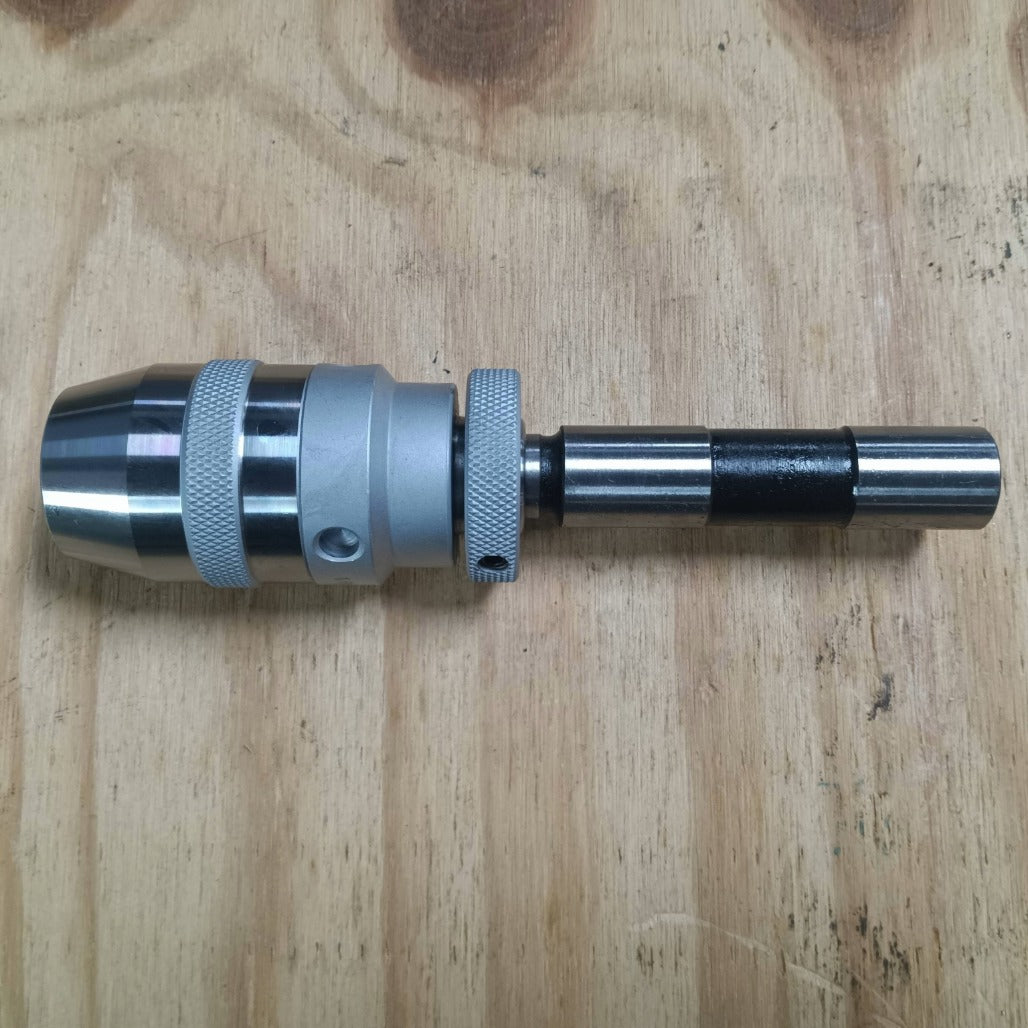 A00P33 Straight Shank Drill Chuck Arbor Partially Ground Shank image 4