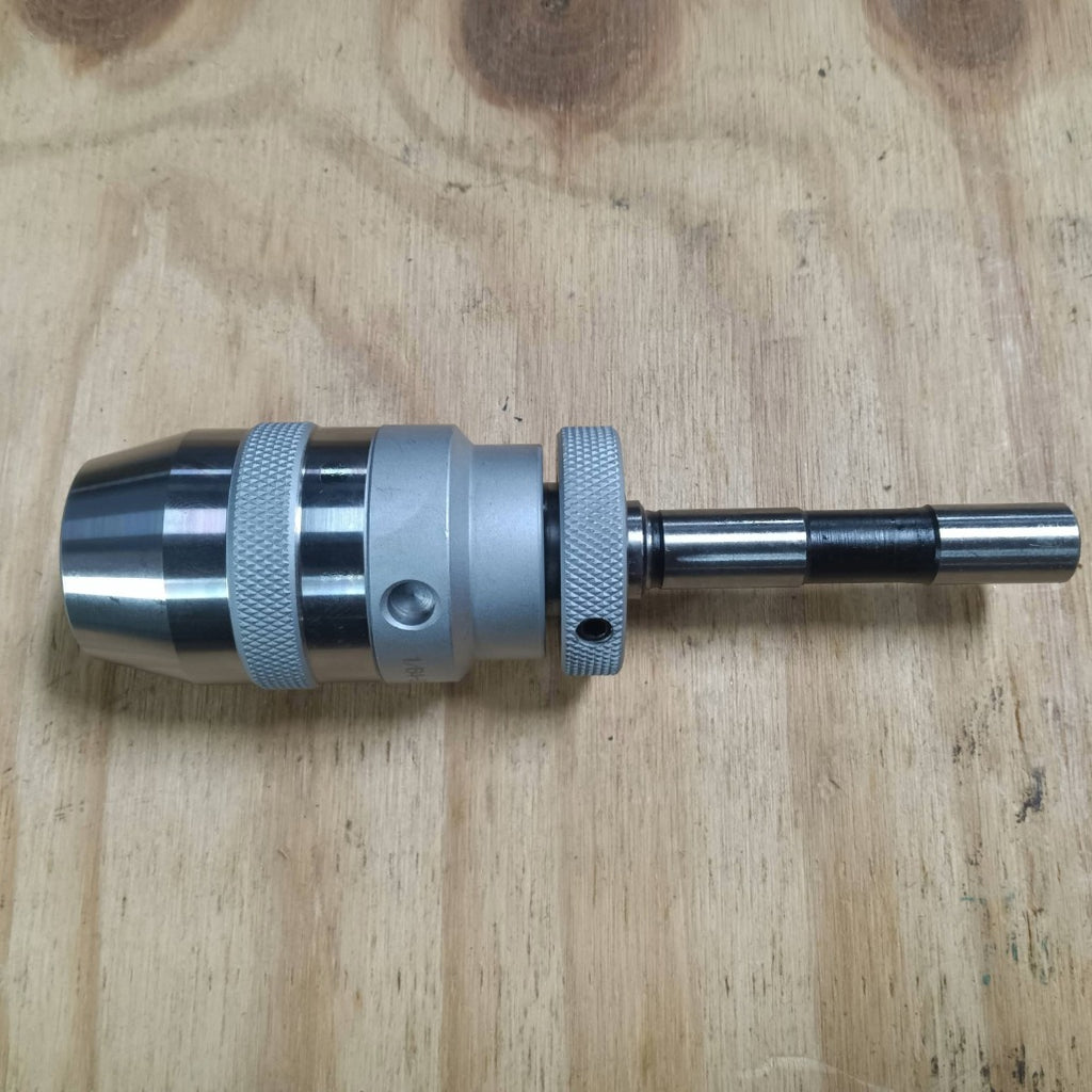 A00P34 Straight Shank Drill Chuck Arbor Partially Ground Shank image 4