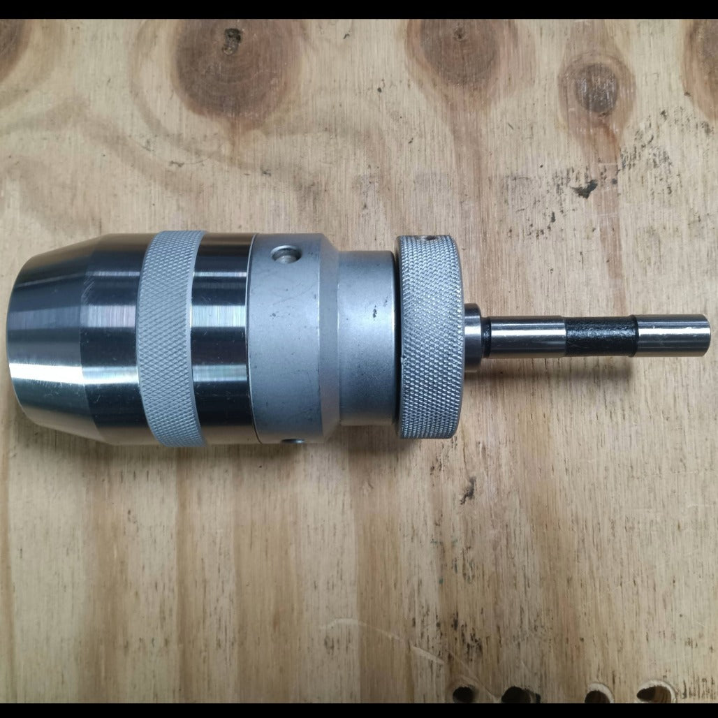 A00P35 Straight Shank Drill Chuck Arbor Partially Ground Shank image 4