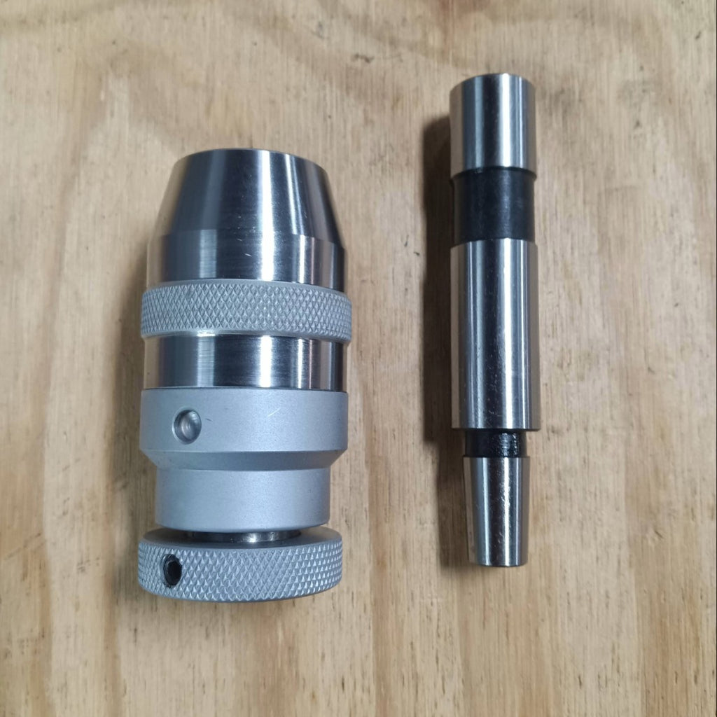 A00P36 Straight Shank Drill Chuck Arbor Partially Ground Shank image 5