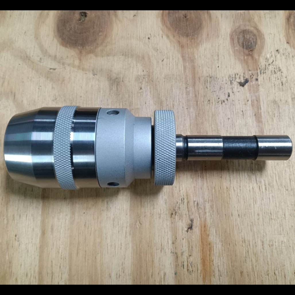 A00P37 Straight Shank Drill Chuck Arbor Partially Ground Shank image 4