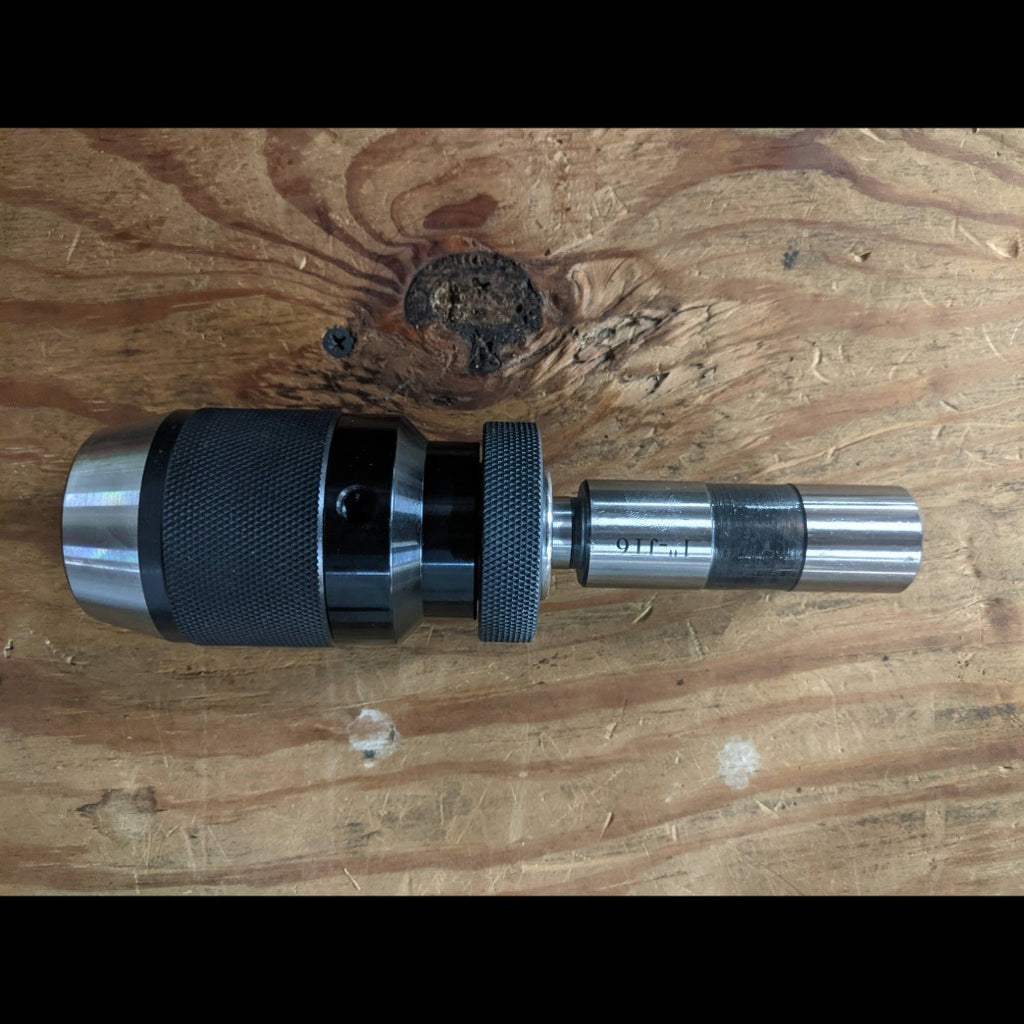 A00P40 Straight Shank Drill Chuck Arbor Partially Ground Shank image 4