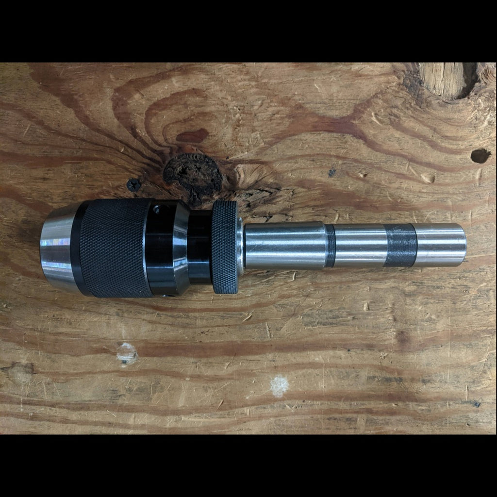 A00P42 Straight Shank Drill Chuck Arbor Partially Ground Shank image 4