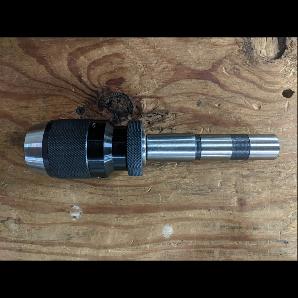 A00P42 Straight Shank Drill Chuck Arbor Partially Ground Shank image 4