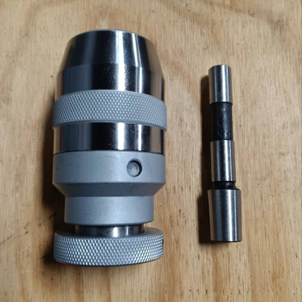 A00P43 Straight Shank Drill Chuck Arbor Partially Ground Shank image 5