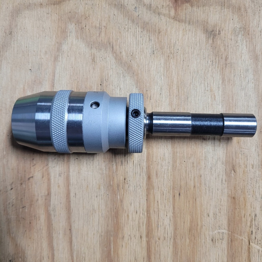 A00P45 Straight Shank Drill Chuck Arbor Partially Ground Shank image 4