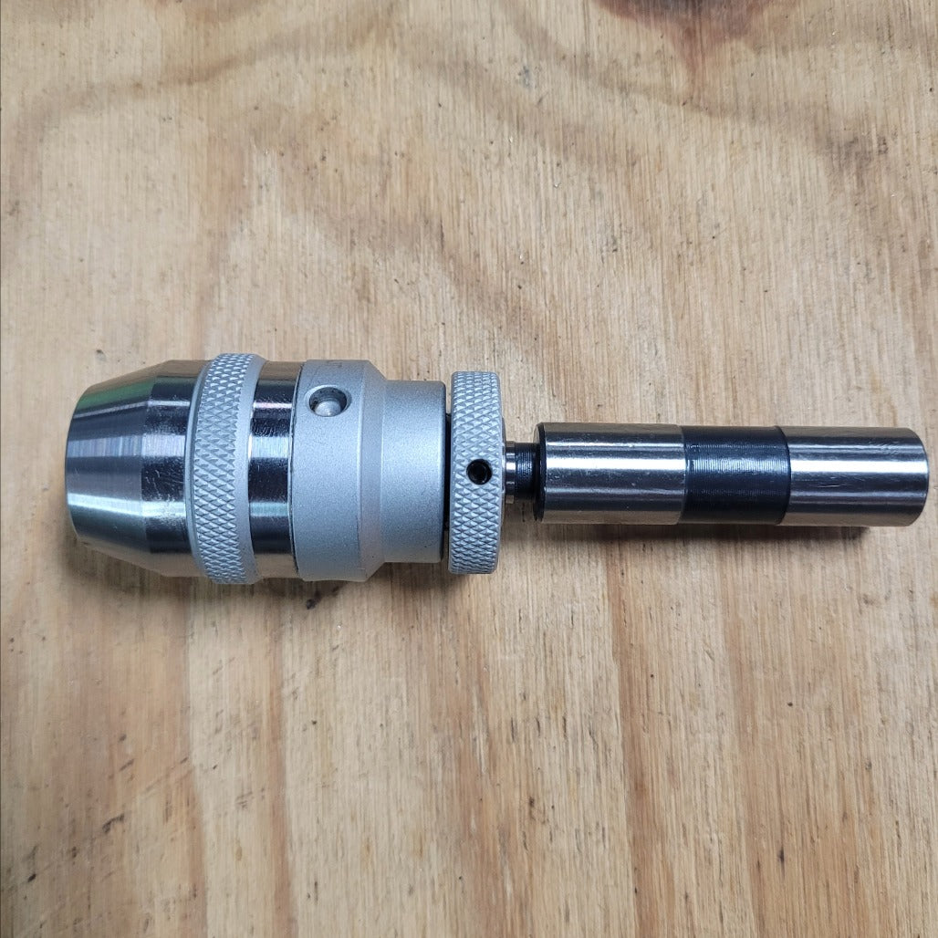 A00P46 Straight Shank Drill Chuck Arbor Partially Ground Shank image 4