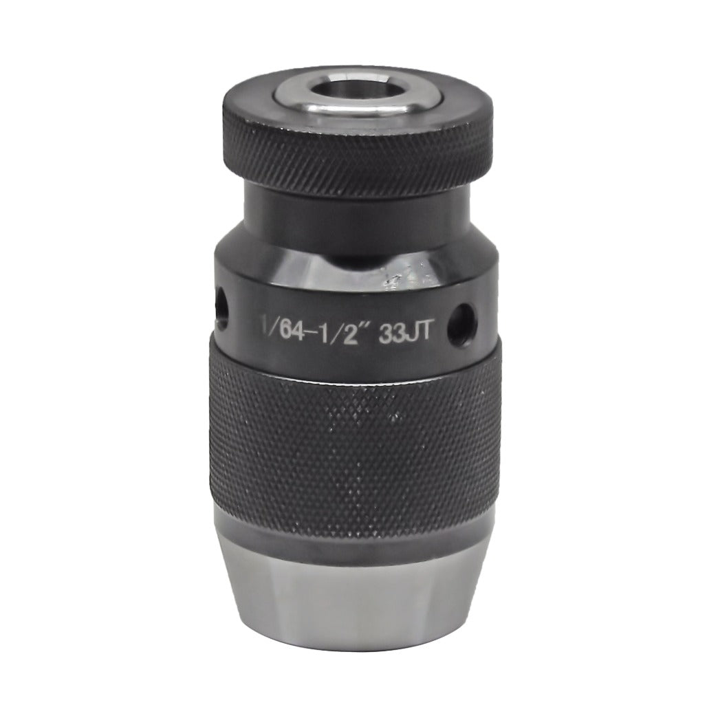 4. High-quality industrial keyless drill chucks with 4,000 RPM, self-tightening design, precision ground, and heat-treated for heavy-duty industrial use, ideal for professional drilling applications.