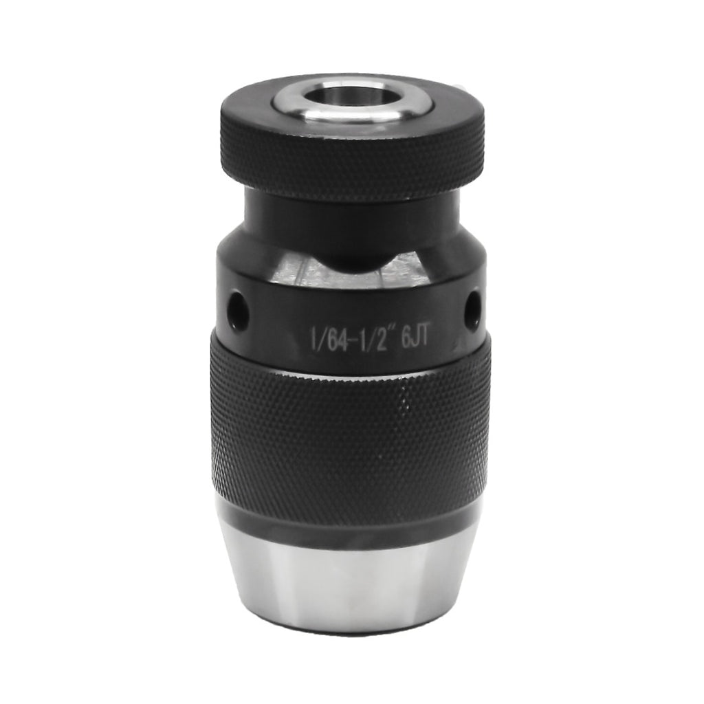 4. High-quality industrial keyless drill chucks with 4,000 RPM, self-tightening design, precision ground, and heat-treated for heavy-duty industrial use, ideal for professional drilling applications.