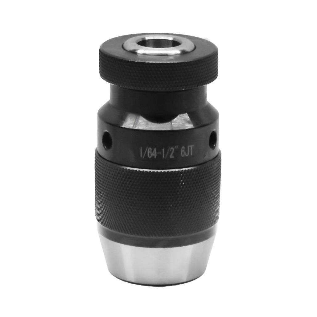 4. High-quality industrial keyless drill chucks with 4,000 RPM, self-tightening design, precision ground, and heat-treated for heavy-duty industrial use, ideal for professional drilling applications.