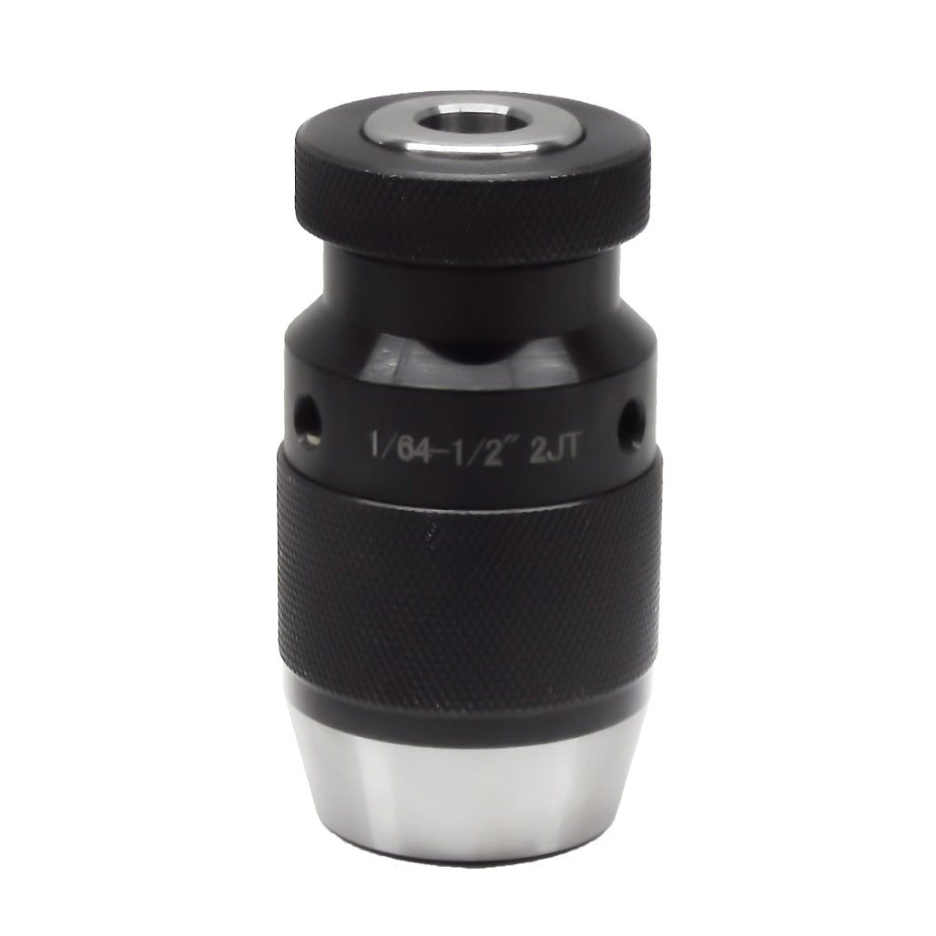 4. High-quality industrial keyless drill chucks with 4,000 RPM, self-tightening design, precision ground, and heat-treated for heavy-duty industrial use, ideal for professional drilling applications.