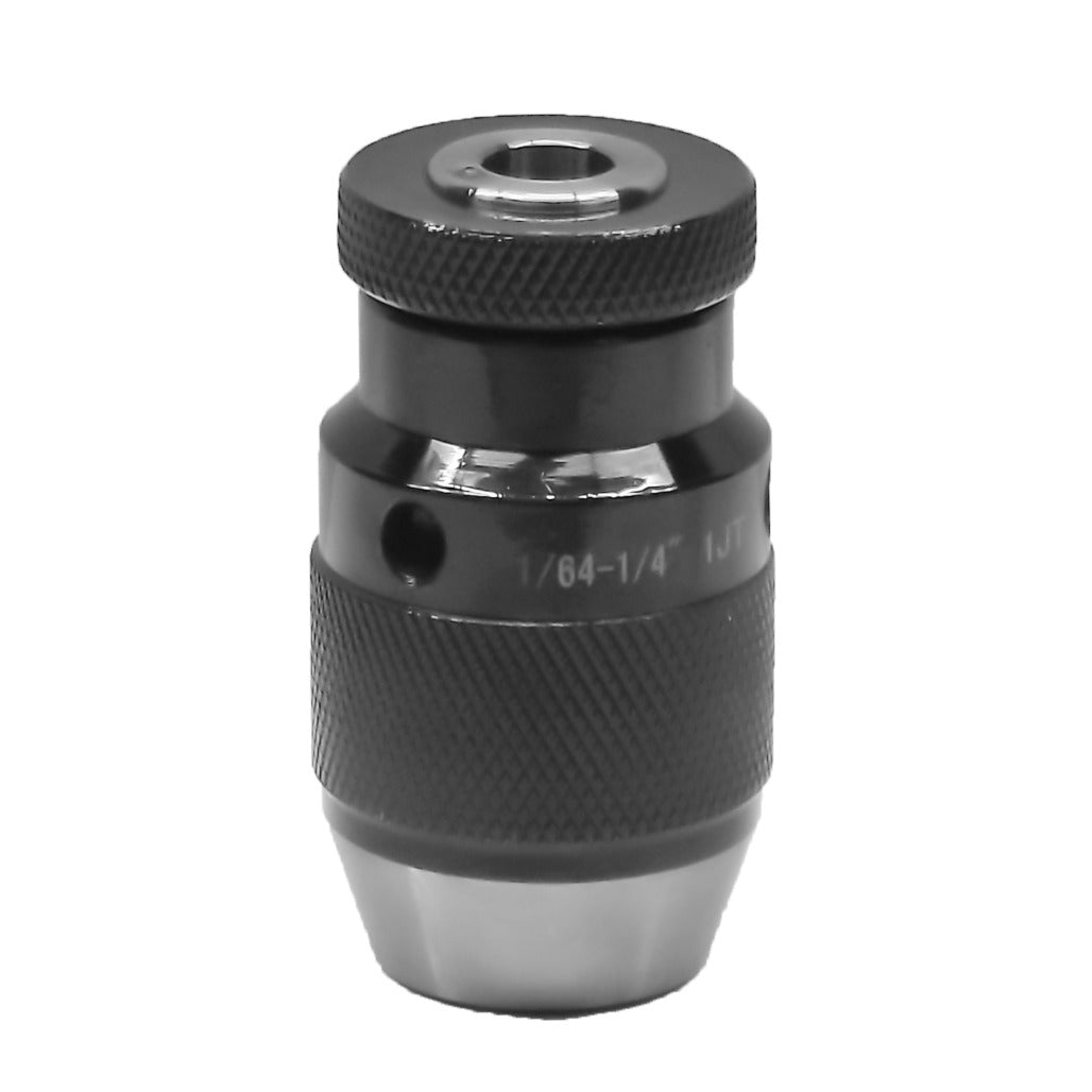 4. High-quality industrial keyless drill chucks with 4,000 RPM, self-tightening design, precision ground, and heat-treated for heavy-duty industrial use, ideal for professional drilling applications.
