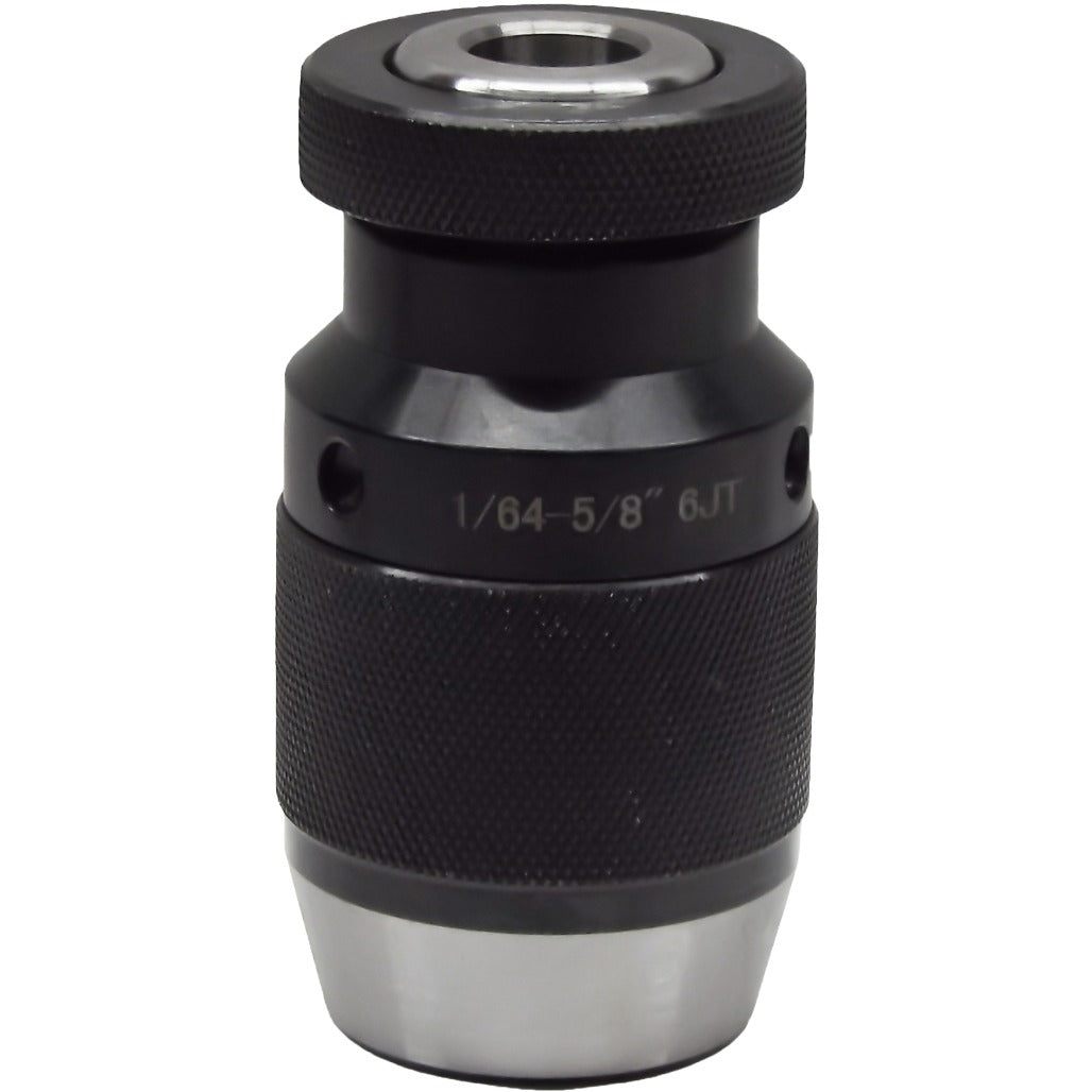 4. High-precision heavy-duty keyless drill chucks with 4000 RPM, self-tightening feature, and heat-treated ground for industrial drilling applications.