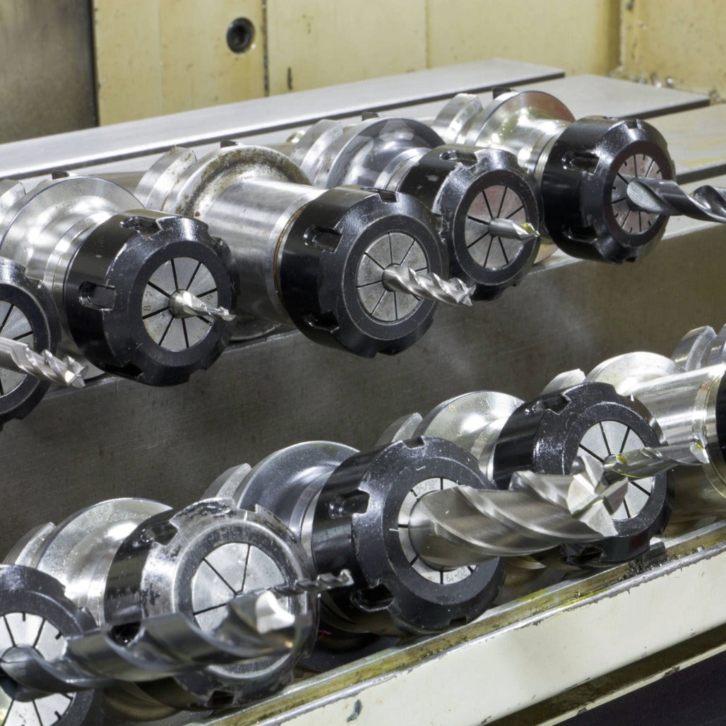 Precision machine tool collets for CNC machining and industrial applications, offering high accuracy and durability. Suitable for metalworking, manufacturing, and machining industries.