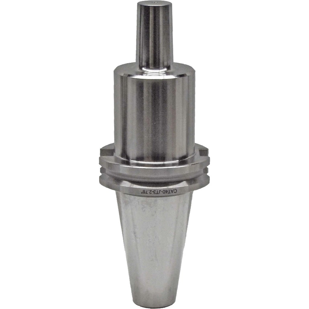 Jacobs Taper Adapters for CNC Machines, features include non-coolant, balanced G2.5 at 30,000 RPM, and precise AT3 taper accuracy. Compatible with layless Jacobs chucks for high-precision machining.