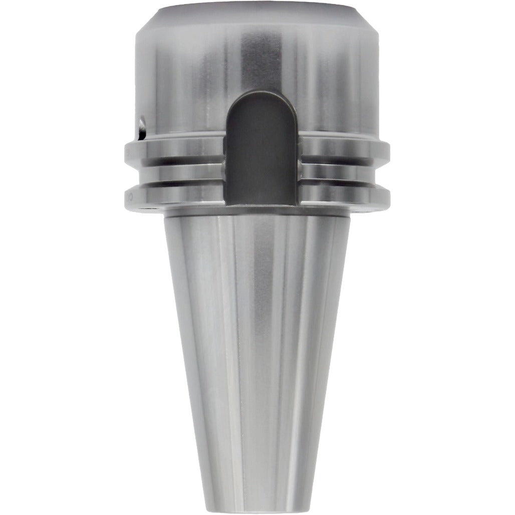 Taper-to-taper end mill holders for precise machining, featuring high-strength chrome alloy steel and optimized design for stability and durability in CNC applications.